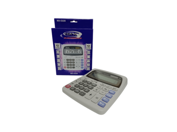 CALCULADORA MAX MXD220 12 DIGITOS - Imagen 2