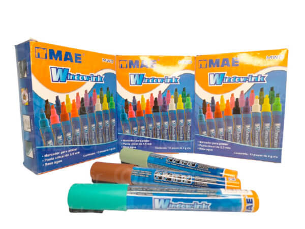 Referencia 33-198 Marcador para vidrio y acrílico WINDOW-INK