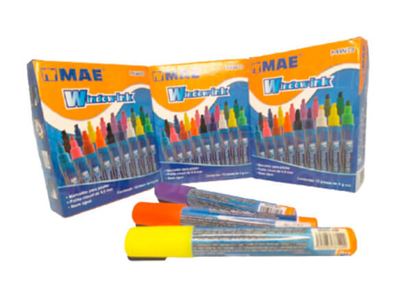 Referencia 33-199 Marcador para vidrio y acrílico WINDOW-INK-2