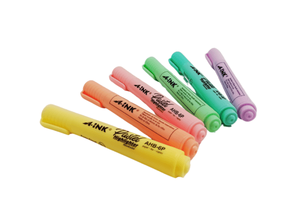 AHB-6P RESALTADOR DE TEXTOS PASTEL X6 - Imagen 2
