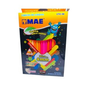 CTC-36 COLORES MAE 4MM X36
