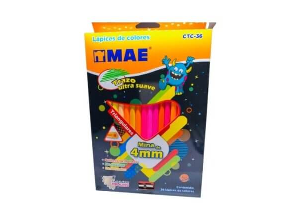 CTC-36 COLORES MAE 4MM X36