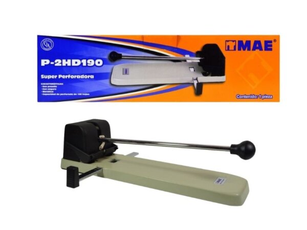P-2HD190 SUPER PERFORADORA 2 ORIFICIOS