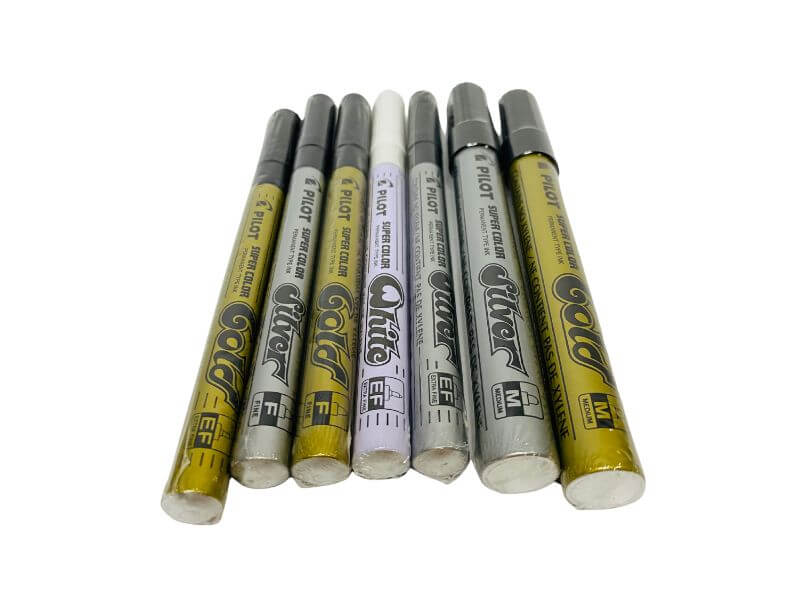 Pilot Super Color - Marcatore - Argento - Punta Extra Fine