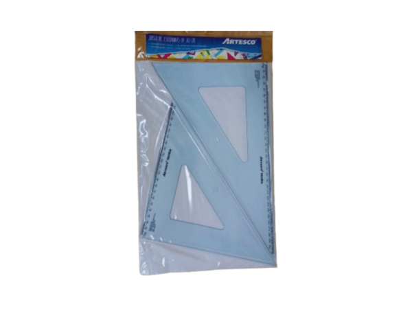 JUEGO DE ESCUADRA 30 CM ARTESCO