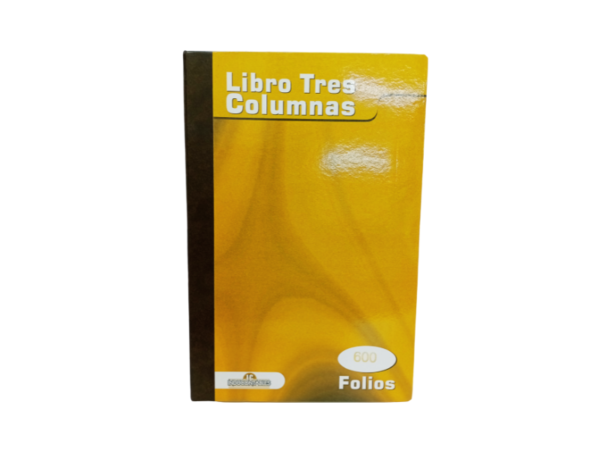 LIBRO TRES COLUMNAS 600 INDUCONTABLES libro diario de contabilidad
