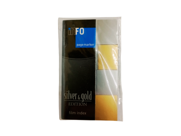 BANDERIN x 4x25HJ 20x42.5mm COLOR ORO/PLATA - Imagen 2