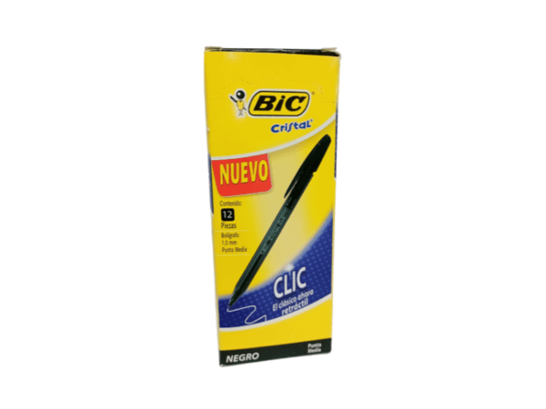 BIC CRISTAL CLIC RETRÁCTIL (producto en descuento - últimas existencias) - Imagen 2