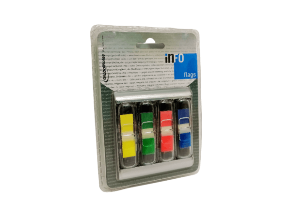 DISPENSADOR DE BANDERINES INFO NOTES
