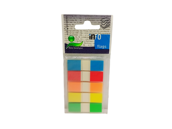 BANDERIN x 5x26HJ 12.5x43mm COLORES SURTIDOS
