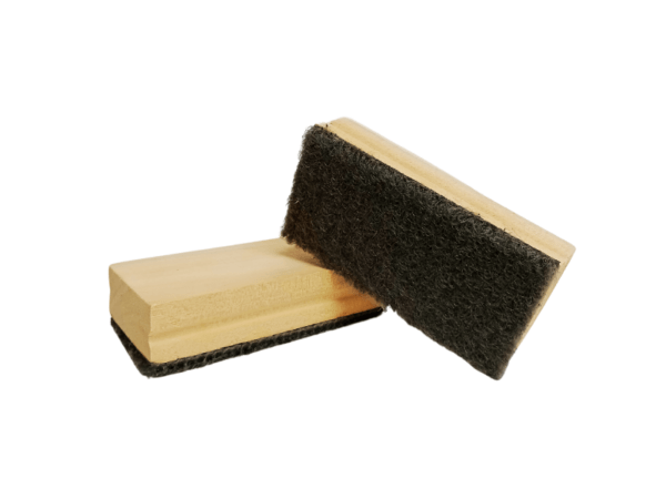 BORRADOR MADERA PARA TABLERO ACRÍLICO 10 CM X 5 CM
