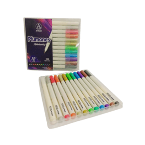 PLUMONES ARTISAN METALIZADOS PUNTA PINCEL X 12
