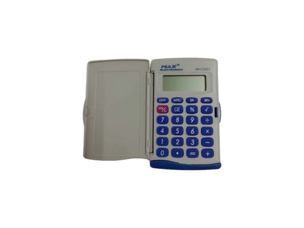 CALCULADORA MAX MH-D063 (Con tapa)